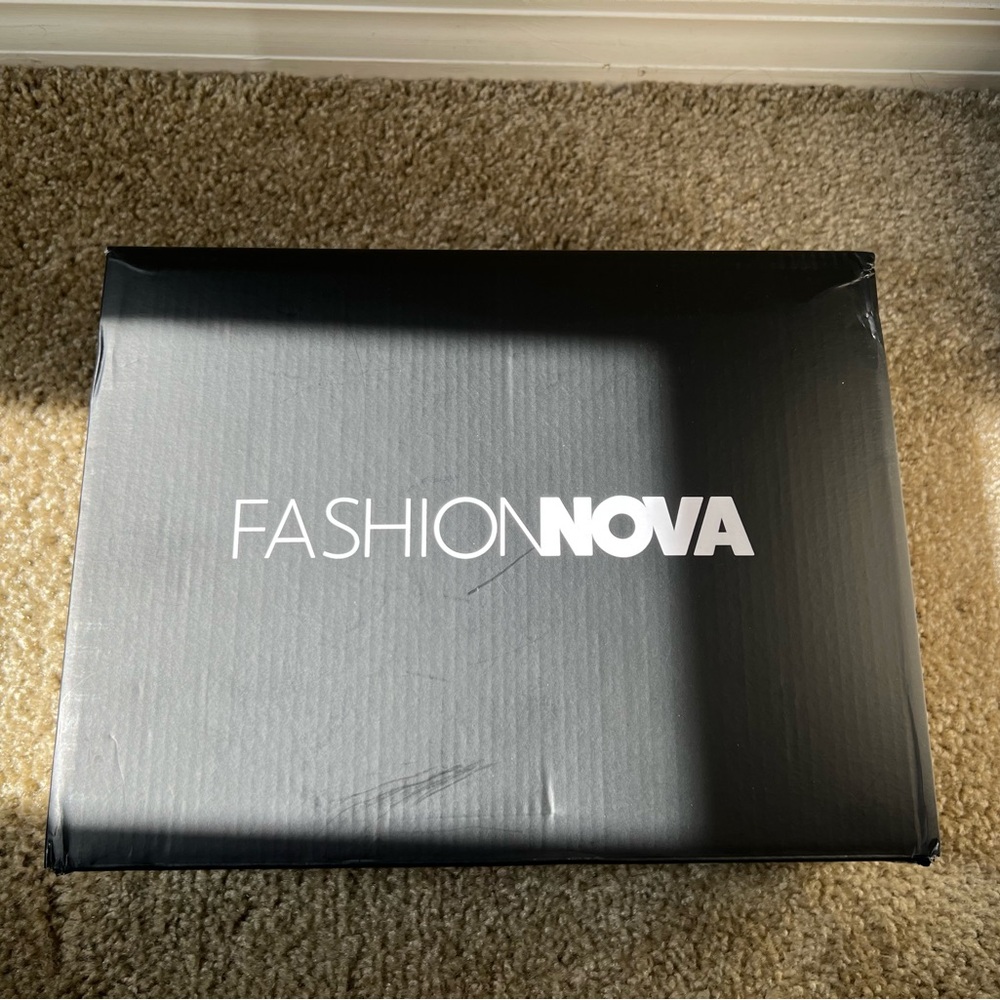 Fashionnova “One Sided Story Heeled Sandals”